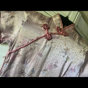 Vintage Cheongsam 90’s  Silk Dress